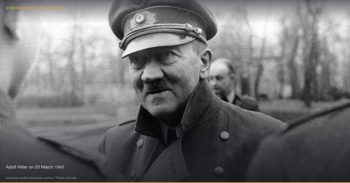 Hitler Escaped to Argentina / Antarctica — Adolf Hitler on 20 March 1945