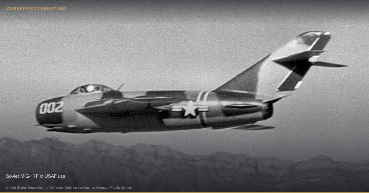 Area 51 (1955) — Soviet MiG-17F in USAF use