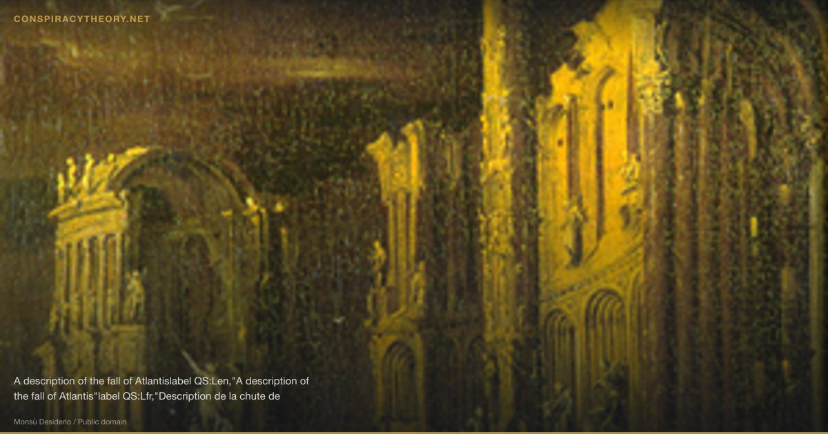 Atlantis — Lost Advanced Civilization (360 BCE) — A description of the fall of Atlantislabel QS:Len,"A description of the fall of Atlantis"label QS:Lfr,"Description de la chute de l'Atlantide"label QS:Lde,"Fantasiedarstellung des Untergangs von Atlantis"