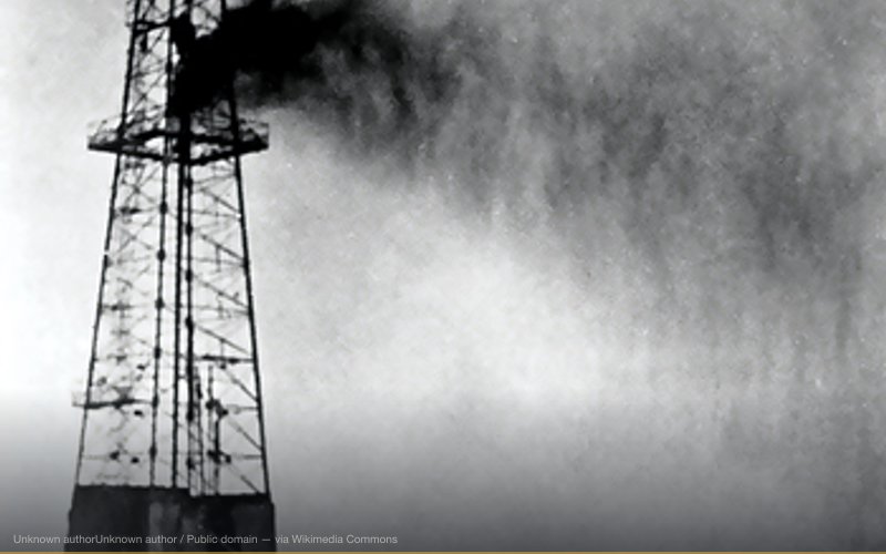 Dammam No. 7, the first commercial oil well in Saudi Arabia, which struck oil on March 4, 1938. — related to Big Oil's Suppression of Alternatives