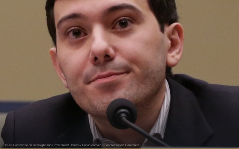 Martin Shkreli testifying before the House Committee on Oversight and Government Reform, 2016 — related to Big Pharma Conspiracy Theories