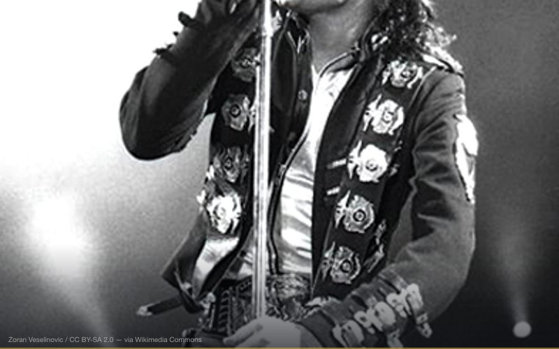 Michael Jackson 2nd June 1988. "Wiener Stadion" venue in Vienna, Austria. — related to Biggie Smalls: LAPD Involvement in Murder