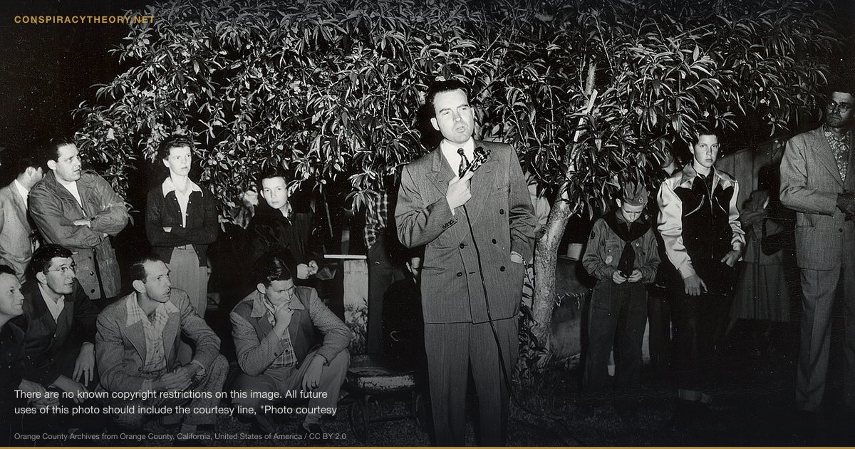 Bohemian Grove Secret Rituals (1878) — There are no known copyright restrictions on this image. All future uses of this photo should include the courtesy line, "Photo courtesy Orange County Archives." Comments are welcome after reading our <a href="http://egov.ocgov.com/ocgov/CommentPolicy" rel="noreferrer nofollow">Comment Policy</a>. Photo from the Tom Pulley Collection.