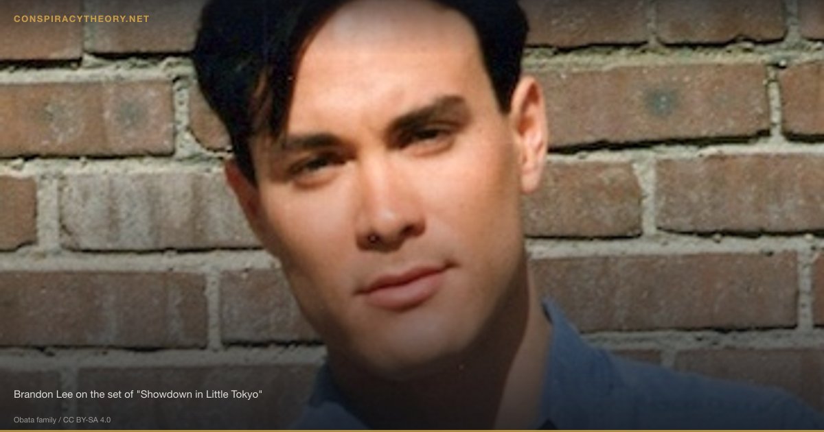 Brandon Lee: The Crow Set Conspiracy (1993) — Brandon Lee on the set of "Showdown in Little Tokyo"
