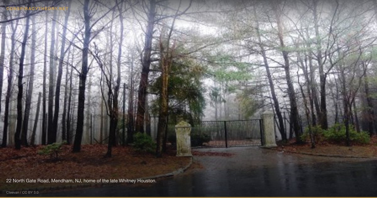 Illuminati Celebrity Blood Sacrifice (1990) — 22 North Gate Road, Mendham, NJ, home of the late Whitney Houston.