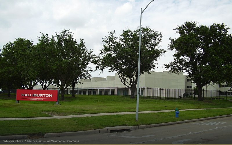 Halliburton offices on Bellaire Boulevard in Westchase, Houston — related to Corporate Corruption Conspiracy