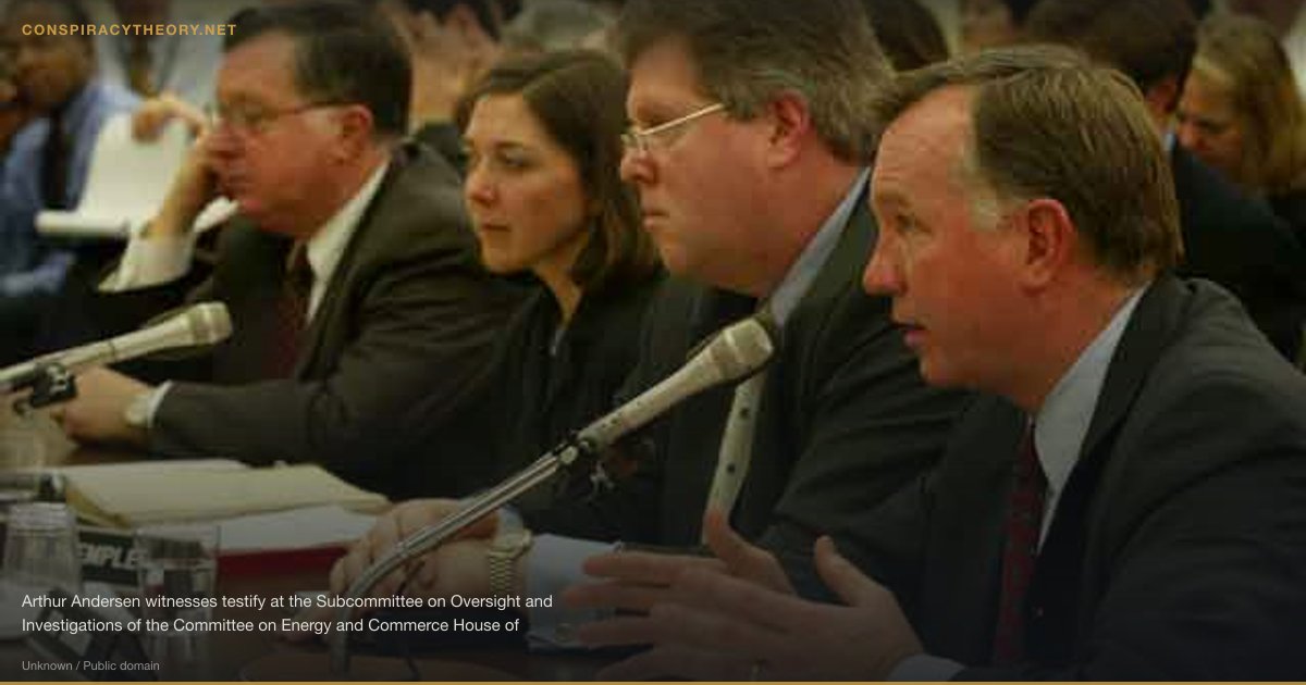 Corporate Corruption Conspiracy (1900s) — Arthur Andersen witnesses testify at the Subcommittee on Oversight and Investigations of the Committee on Energy and Commerce House of Representatives (107th Congress) hearing on January 24, 2002