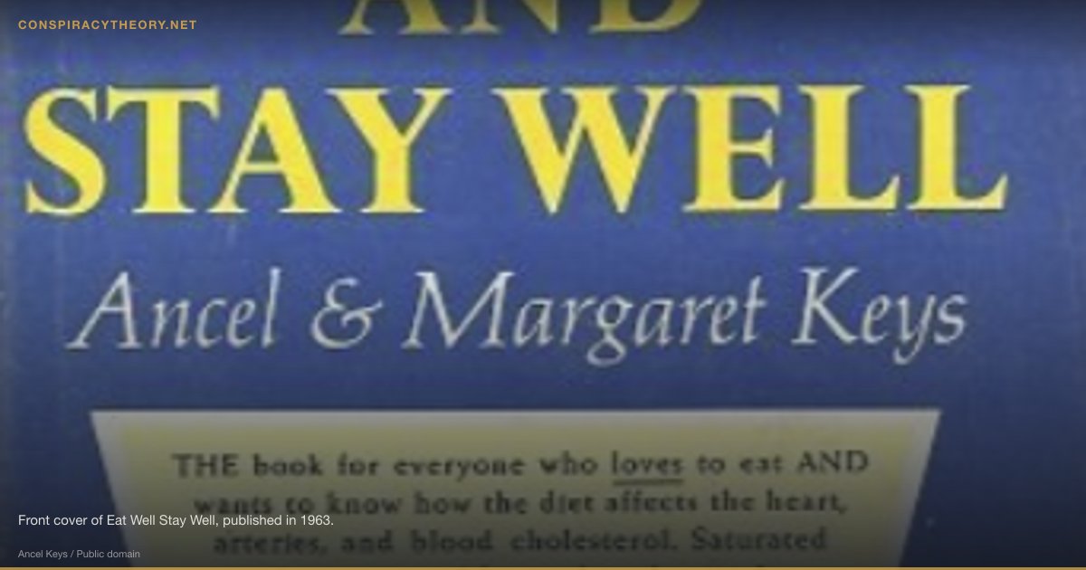 The Diet-Heart Hypothesis Fraud (1958) — Front cover of Eat Well Stay Well, published in 1963.