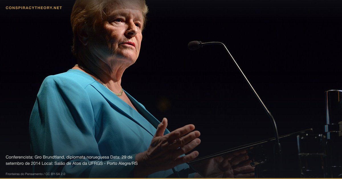 Electromagnetic Hypersensitivity — WiFi & Cell Tower Illness (1980s) — Conferencista: Gro Brundtland, diplomata norueguesa Data: 29 de setembro de 2014 Local: Salão de Atos da UFRGS - Porto Alegre/RS Crédito: Luiz Munhoz