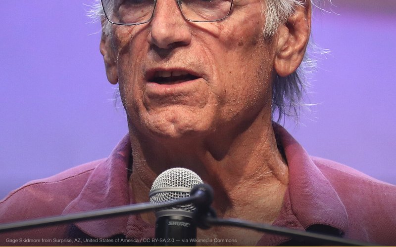 Former Governor Jesse Ventura speaking with supporters of Robert F. Kennedy, Jr. at a campaign rally at the Fox Tucson Theatre in Tucson, Arizona. Please attribute to Gage Skidmore if used elsewhere. — related to FEMA Concentration Camps Conspiracy