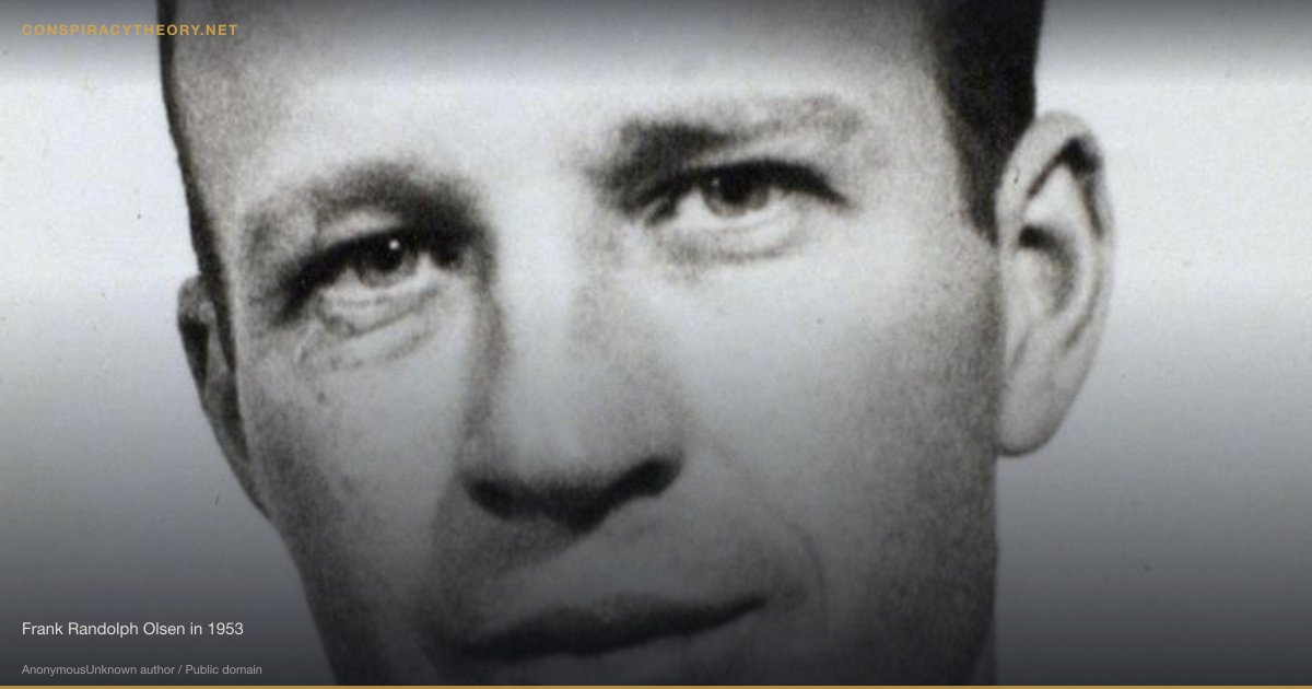 Frank Olson — CIA Scientist Murdered to Prevent Disclosure (1953) — Frank Randolph Olsen in 1953