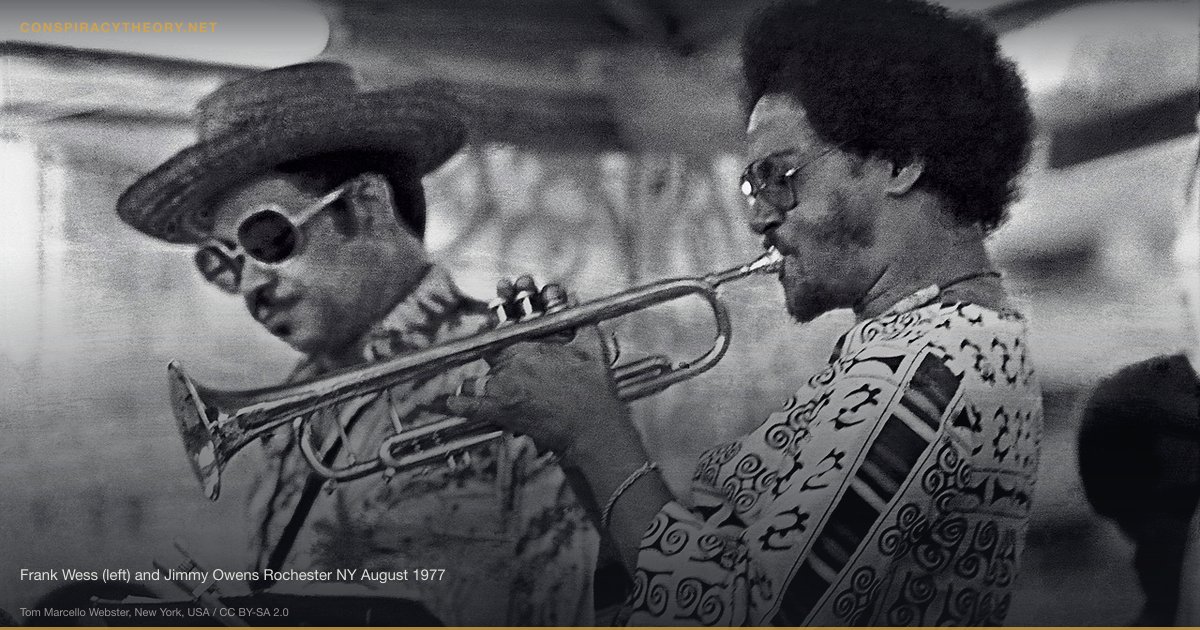 The Fruit of the Loom Cornucopia (2012) — Frank Wess (left) and Jimmy Owens Rochester NY August 1977
