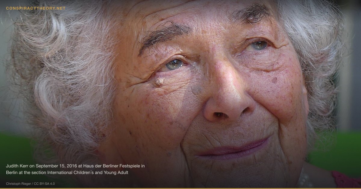 Stone Tape Theory — Ghosts as Recorded Energy (1972) — Judith Kerr on September 15, 2016 at Haus der Berliner Festspiele in Berlin at the section International Children´s and Young Adult Literature of the 16th International Literature Festival Berlin