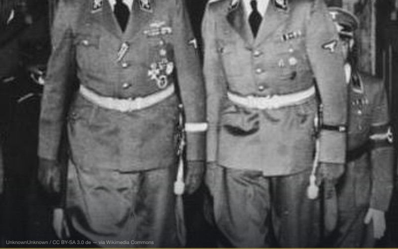 Reinhard Heydrich im Prager Schloß — related to Gleiwitz Incident — Confirmed Nazi False Flag