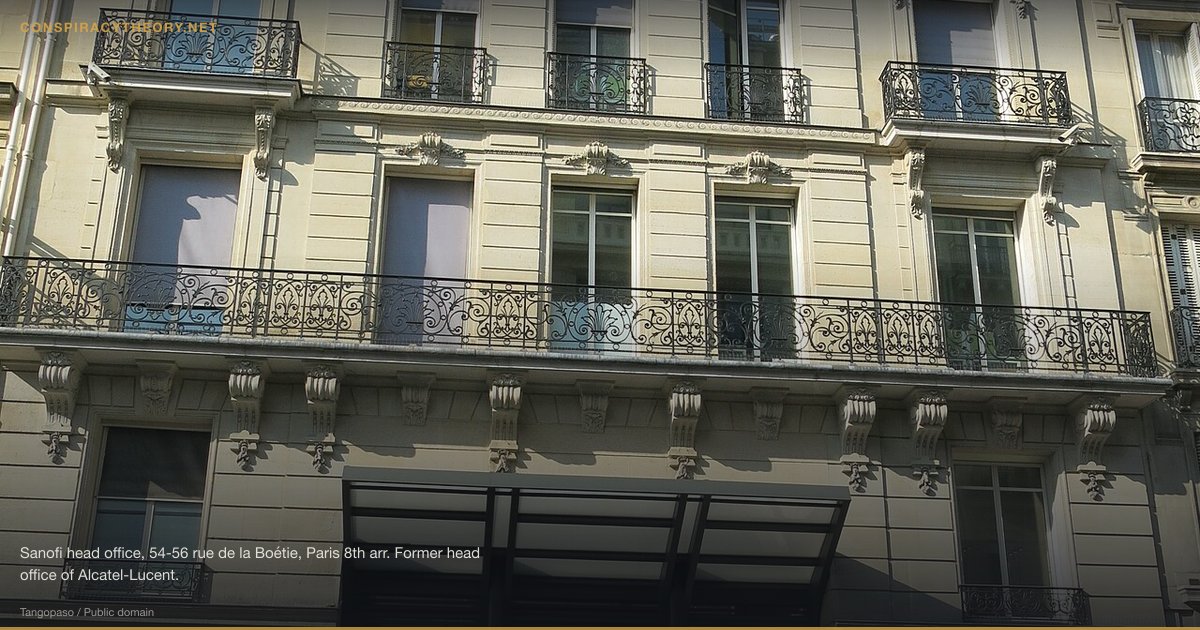 Insulin Price Fixing — Pharma Cartel (1996) — Sanofi head office, 54-56 rue de la Boétie, Paris 8th arr. Former head office of Alcatel-Lucent.