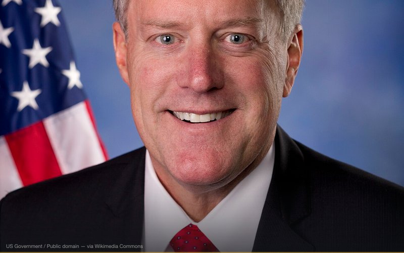 Official portrait of Rep. Mark Meadows — related to Italygate — Italian Satellites Stole the US Election