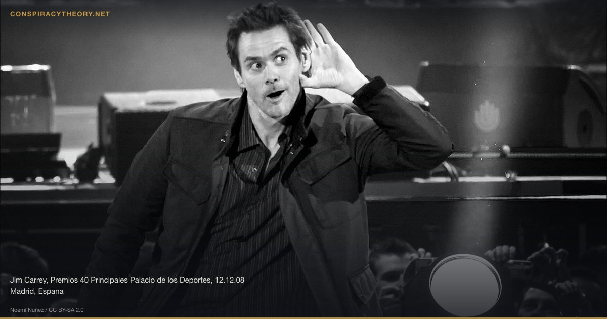 Jim Carrey Clone Conspiracy (2018) — Jim Carrey, Premios 40 Principales Palacio de los Deportes, 12.12.08 Madrid, Espana