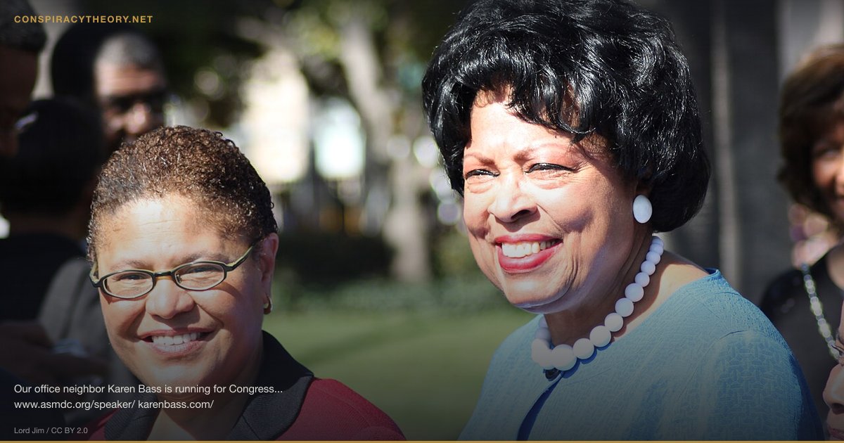 2025 Los Angeles Wildfires Conspiracy (2025-01-07) — Our office neighbor Karen Bass is running for Congress... www.asmdc.org/speaker/ karenbass.com/