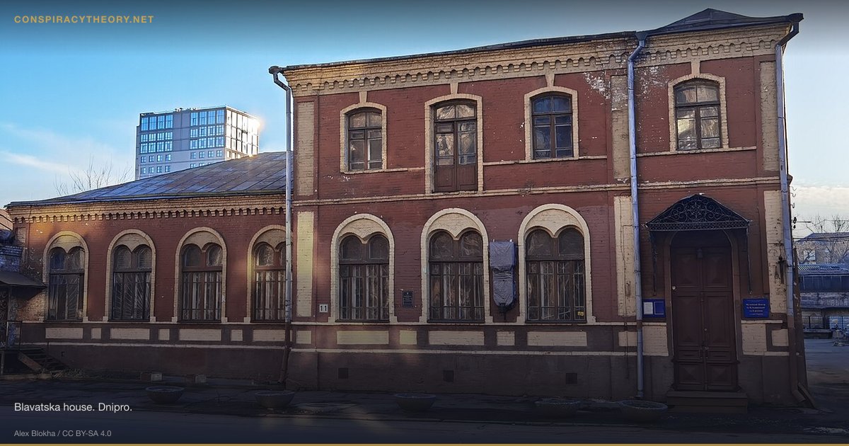 Lemuria / Mu -- Lost Pacific Civilization (1864) — Blavatska house. Dnipro.