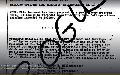 Majestic 12 — Alleged Secret Alien Government Committee