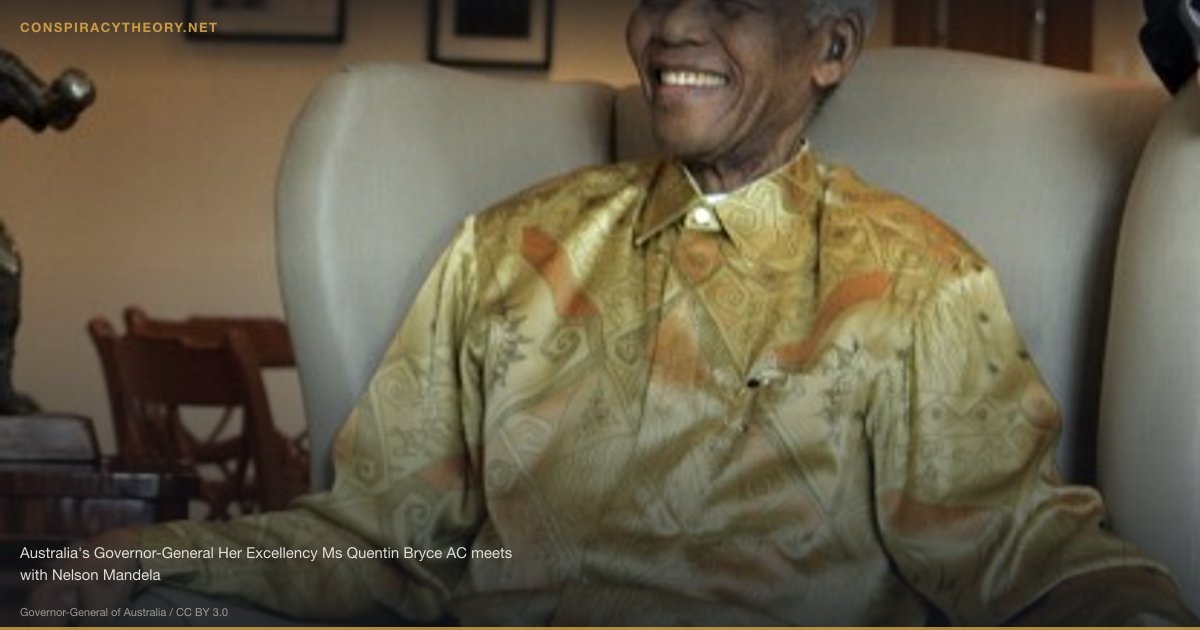 Nelson Mandela Died in Prison in the 1980s (2009) — Australia's Governor-General Her Excellency Ms Quentin Bryce AC meets with Nelson Mandela