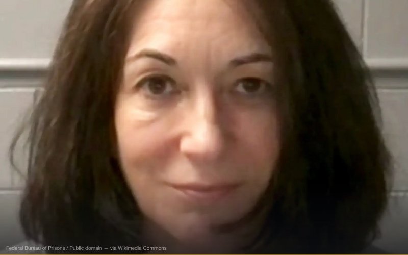 Mug shot of British convicted sex offender and former socialite Ghislaine Maxwell, taken at the Metropolitan Detention Center, Brooklyn — related to Ghislaine Maxwell & Intelligence Connections