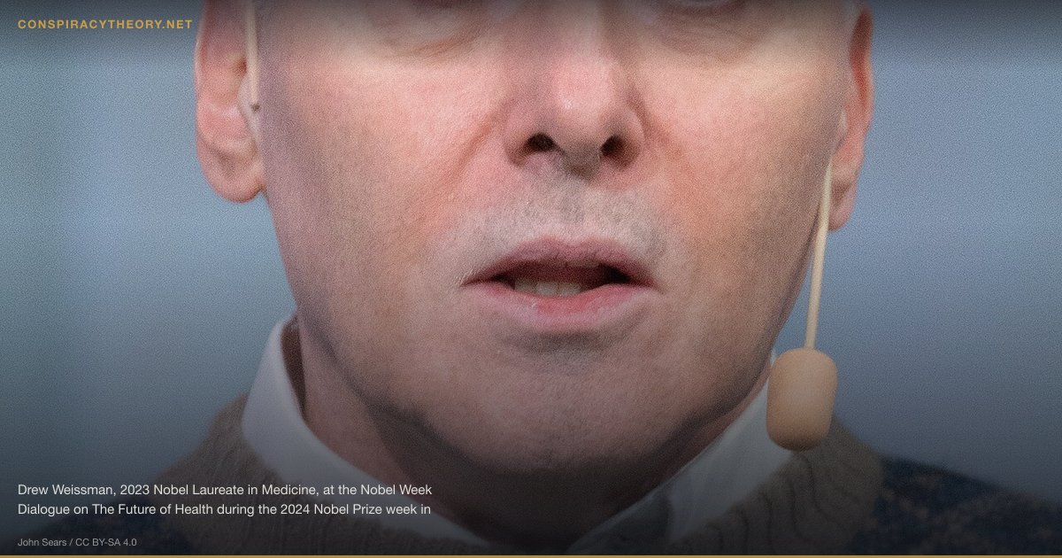 mRNA Vaccines Alter DNA (2020) — Drew Weissman, 2023 Nobel Laureate in Medicine, at the Nobel Week Dialogue on The Future of Health during the 2024 Nobel Prize week in Stockholm, Sweden