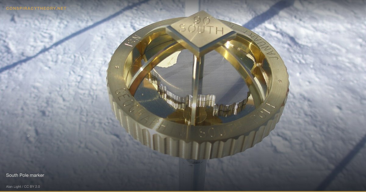 Nazi Antarctic Base — Neuschwabenland (1947) — South Pole marker