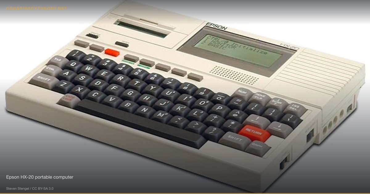 Printer Cartridge DRM / Chip Expiration Conspiracy (2000) — Epson HX-20 portable computer