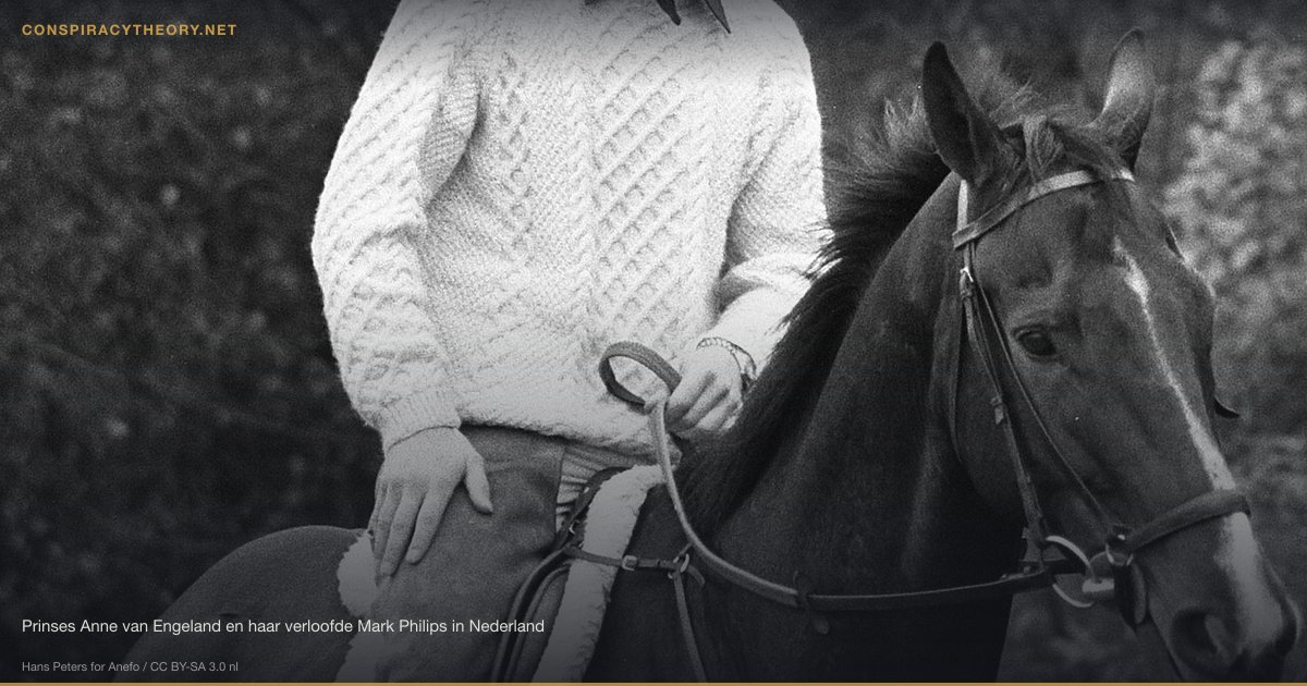 Project Monarch — MKUltra Trauma-Based Mind Control (1960) — Prinses Anne van Engeland en haar verloofde Mark Philips in Nederland