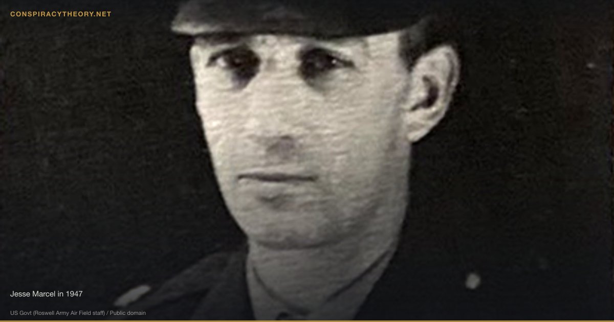 The Roswell Incident (1947) — Jesse Marcel in 1947