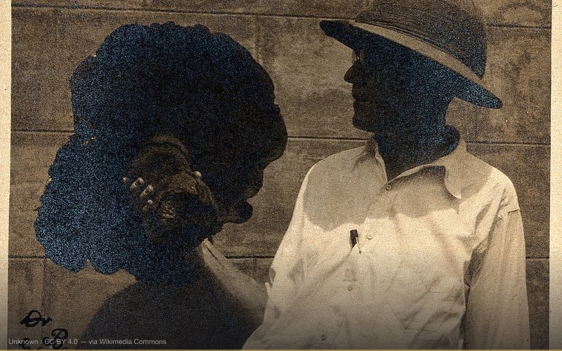 Dr Marshall Albert Barber (Rockefeller Foundation) holding a fungus. Photograph. Iconographic Collections Keywords: portrait photographs; Rockefeller Foundation — related to Svalbard Seed Vault Conspiracy