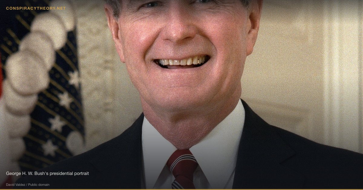 Susan Lindauer — 9/11 Whistleblower (2003) — George H. W. Bush's presidential portrait