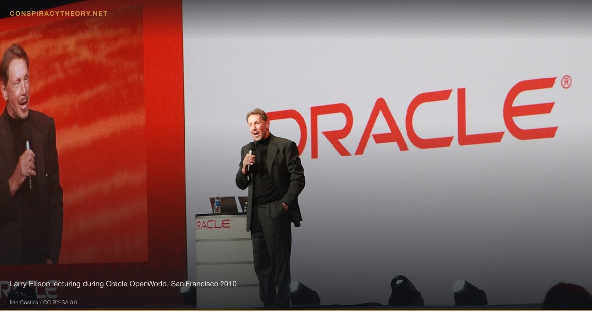 TikTok Ban Conspiracy (2024-04) — Larry Ellison lecturing during Oracle OpenWorld, San Francisco 2010