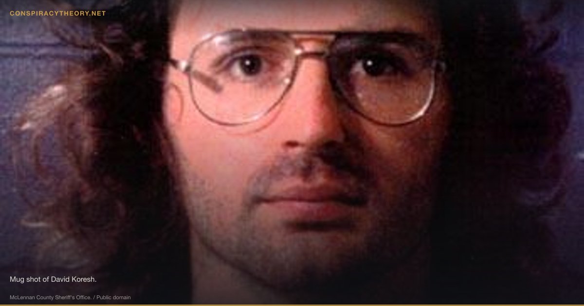Waco Siege and the Branch Davidians (1993) — Mug shot of David Koresh.