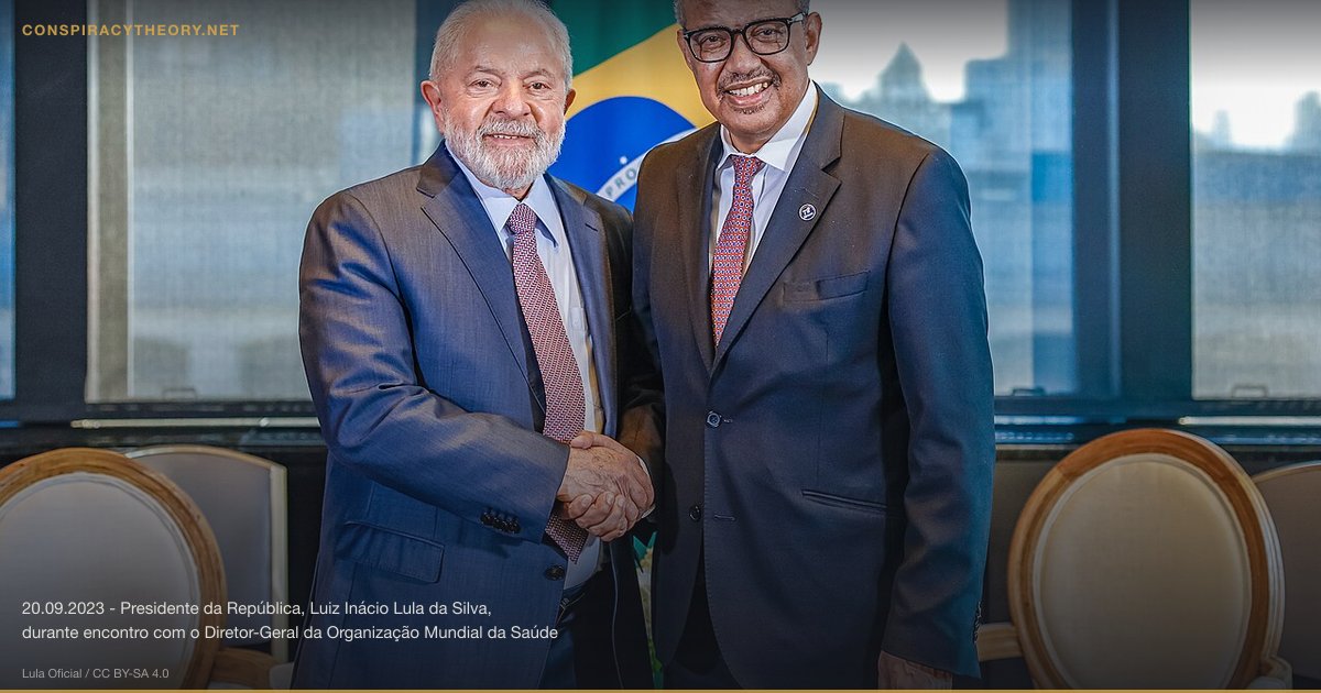 WHO Global Health Treaty as World Government (2021) — 20.09.2023 - Presidente da República, Luiz Inácio Lula da Silva, durante encontro com o Diretor-Geral da Organização Mundial da Saúde (OMS), Tedros Adhanom Ghebreyesus, em Nova York. Nova York - EUA. Foto: Ricardo Stuckert / PR