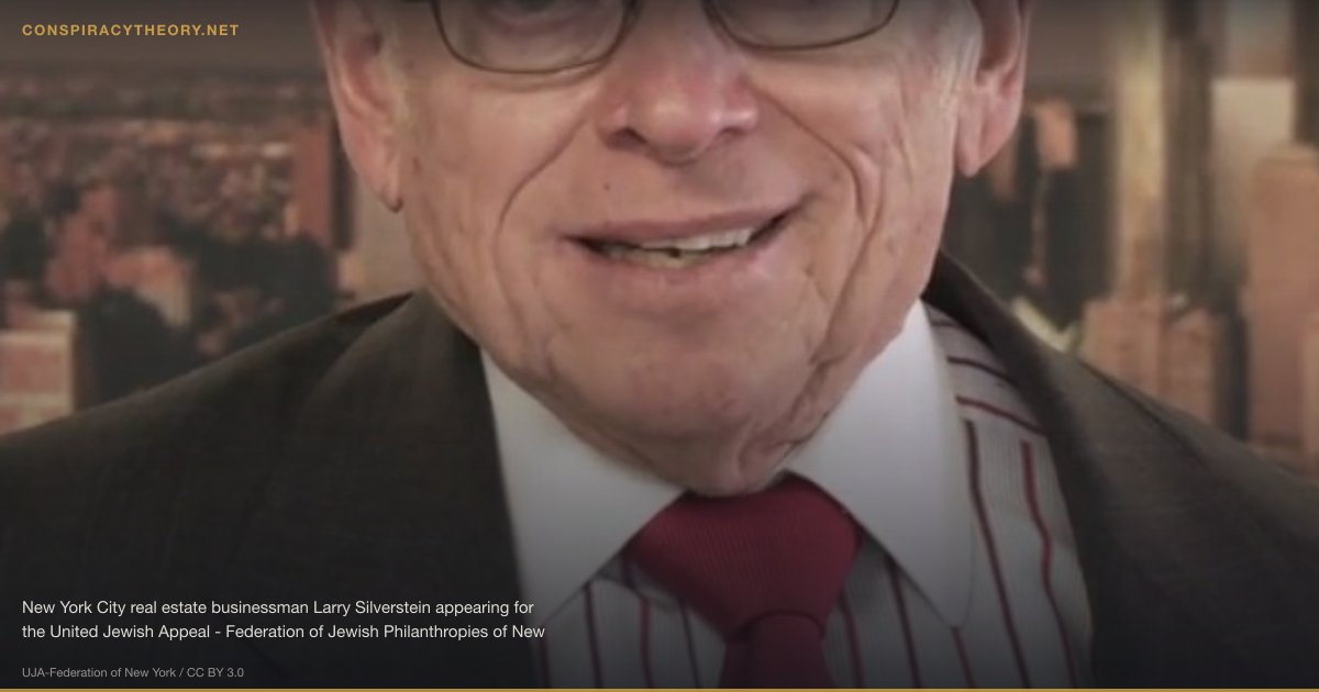 WTC Tower 7 Collapse (2001) — New York City real estate businessman Larry Silverstein appearing for the United Jewish Appeal - Federation of Jewish Philanthropies of New York, Inc.